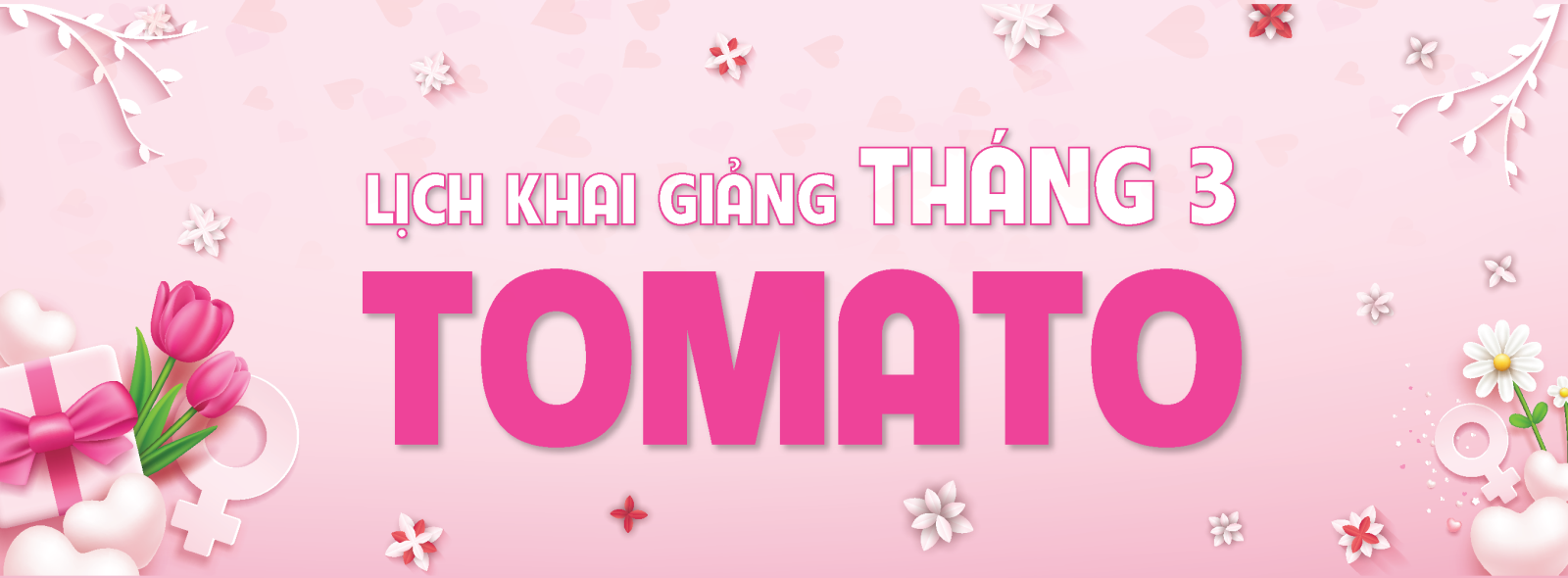 LỊCH KHAI GIẢNG THÁNG 3/2025 TOMATO