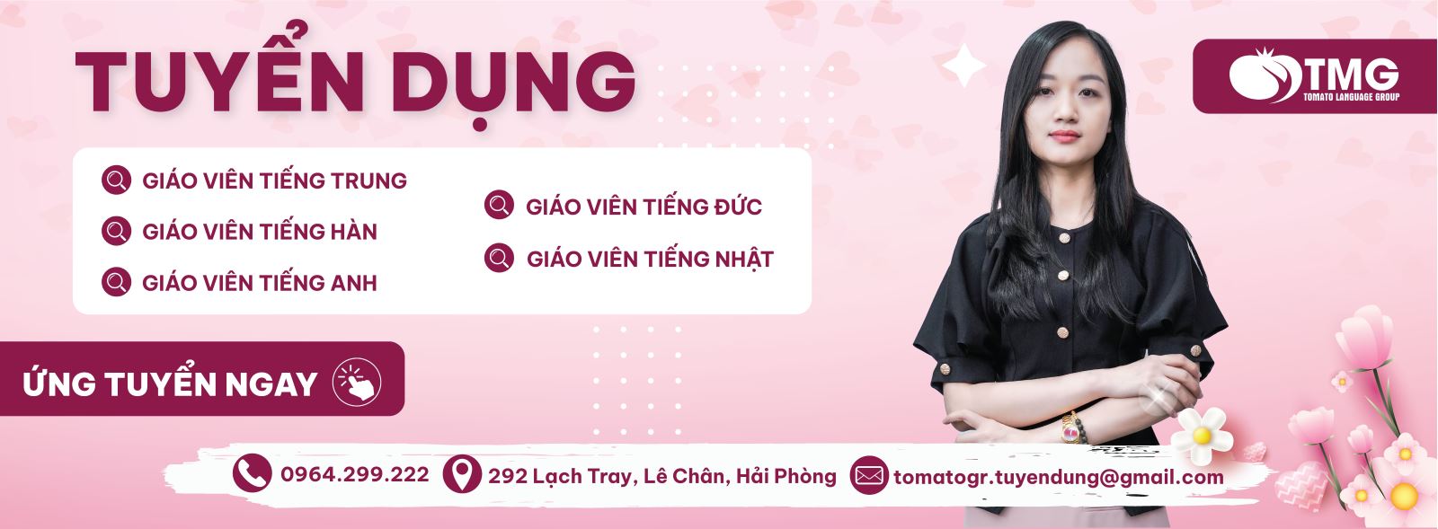 TUYỂN DỤNG CÁC VỊ TRÍ  GIÁO VIÊN MỚI NHẤT
