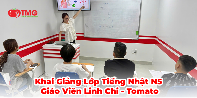 Khai Giảng Lớp Tiếng Nhật N5 – Giáo Viên Linh Chi