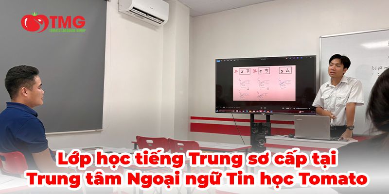 Lớp học tiếng Trung sơ cấp tại Trung tâm Ngoại ngữ Tin học Tomato – Khởi đầu vững chắc cho hành trình chinh phục ngôn ngữ