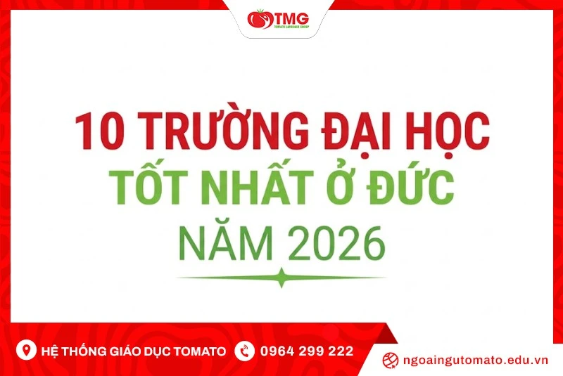 10 TRƯỜNG ĐẠI HỌC TỐT NHẤT Ở ĐỨC NĂM 2026
