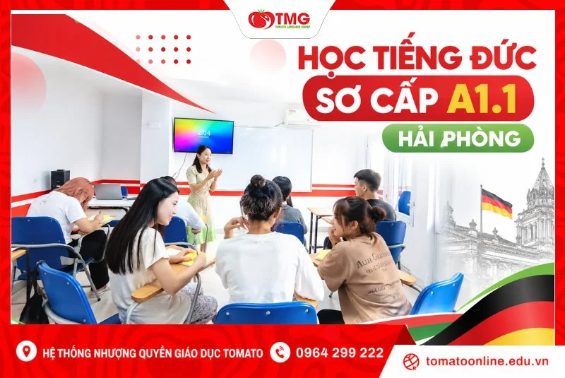 Học tiếng Đức sơ cấp A1.1 Hải Phòng
