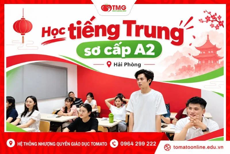 Học tiếng trung sơ cấp A2 Hải Phòng