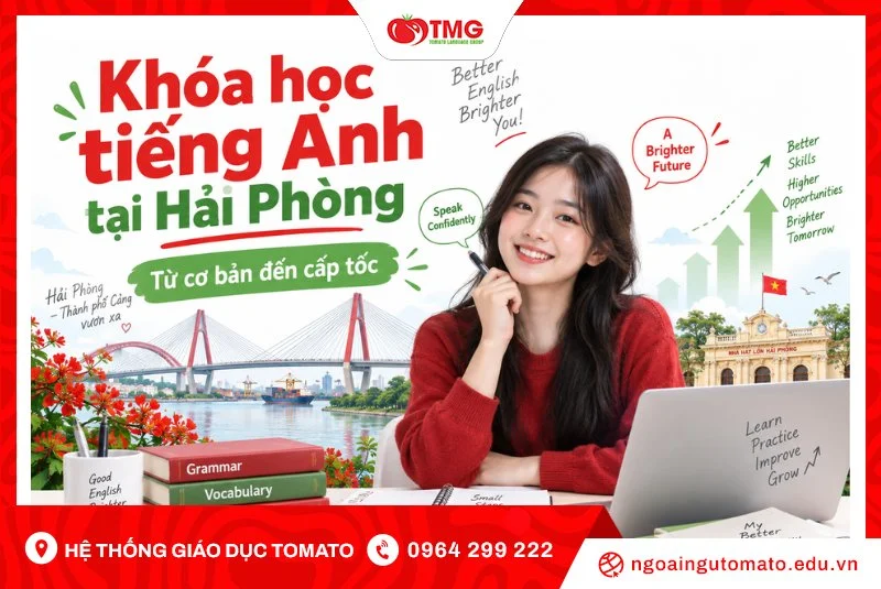 Khóa học tiếng Anh tại Hải Phòng từ cơ bản đến cấp tốc