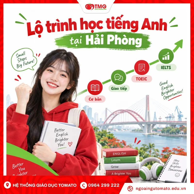 Lộ trình học tiếng Anh tại Hải Phòng
