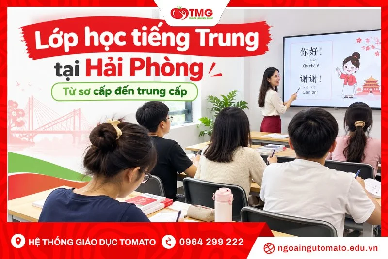 Lớp học tiếng Trung tại Hải Phòng từ sơ cấp đến trung cấp
