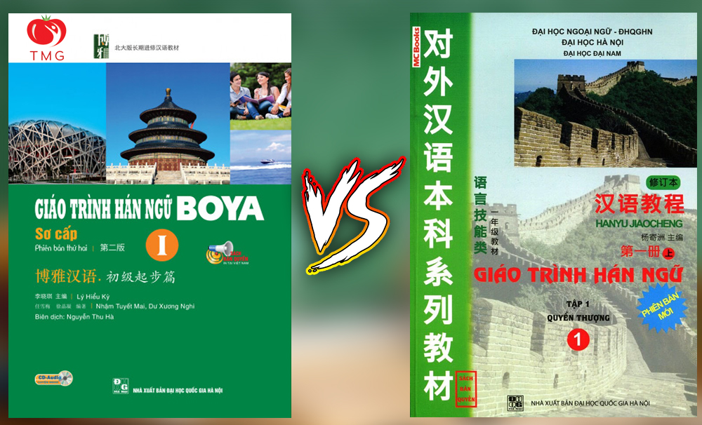 Cách phân biệt giáo trình Hán Ngữ và giáo trình Boya