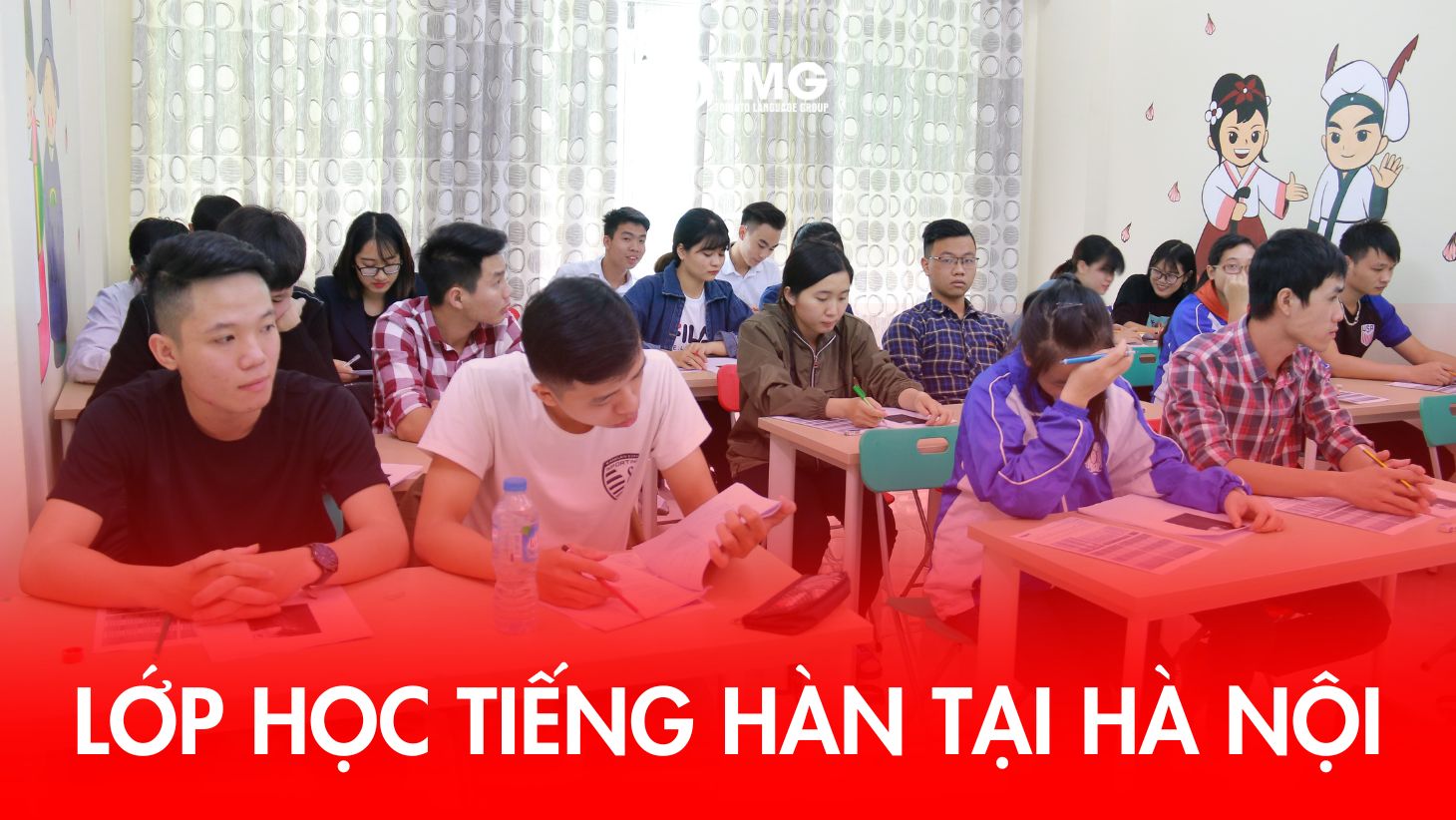 Lớp học tiếng Hàn tại Hà Nội