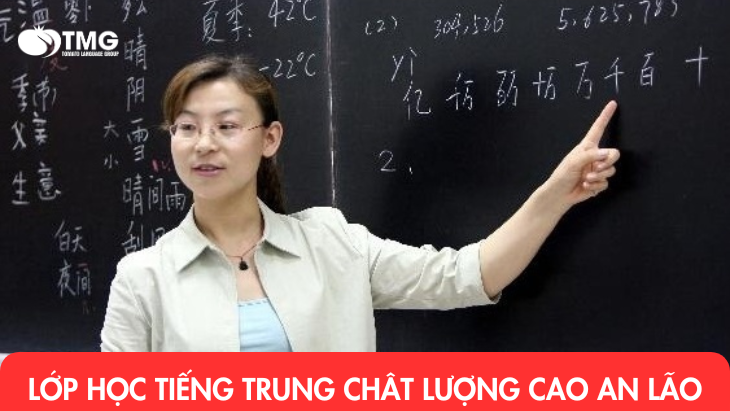 Lớp học tiếng Trung chất lượng cao tại An Lão