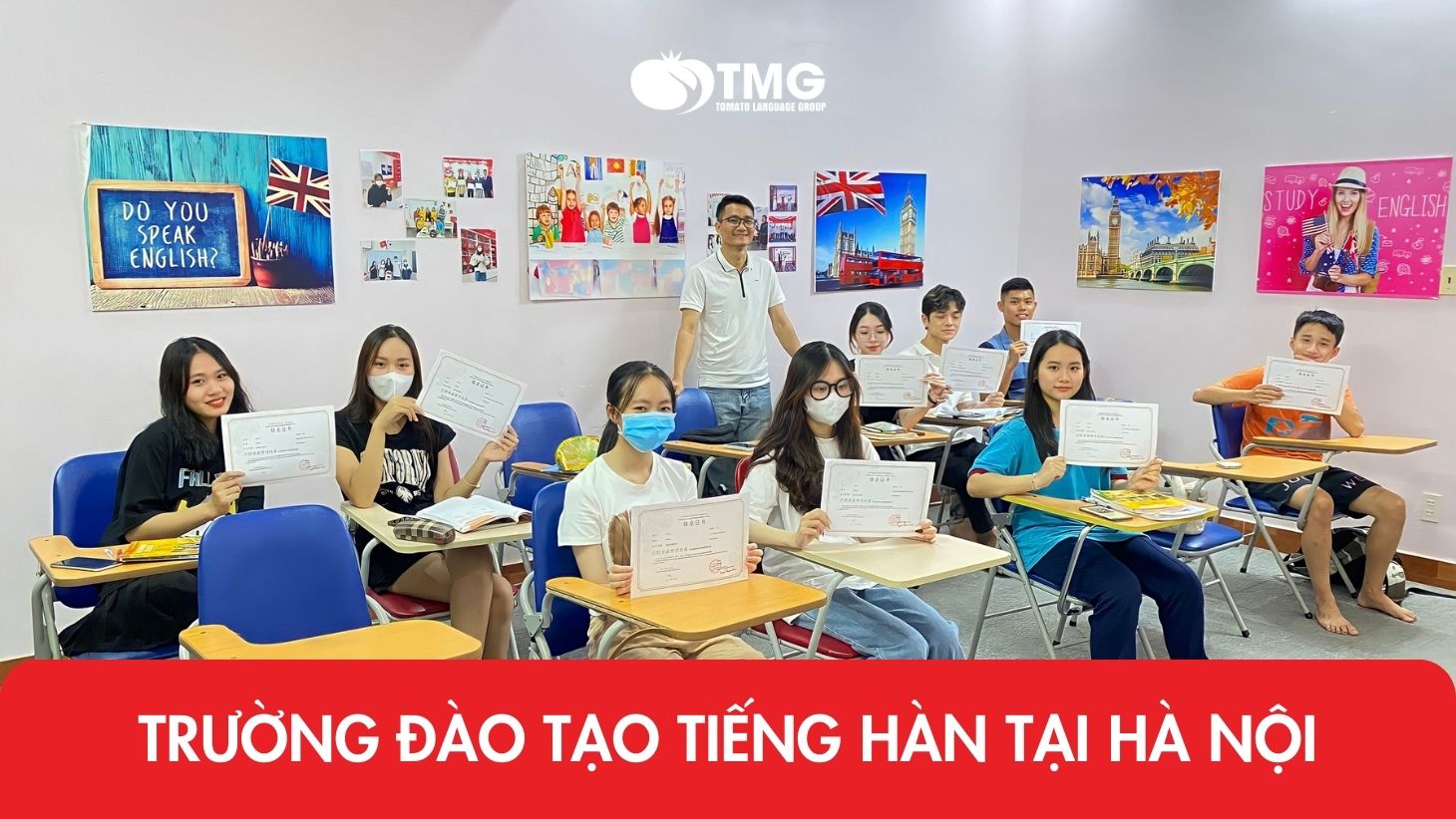 Trường đào tạo tiếng Hàn tại Hà Nội