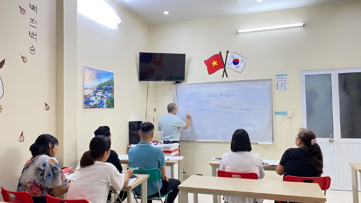 Lớp học tiếng Hàn tại Thủy Nguyên Hải Phòng - Ảnh 5