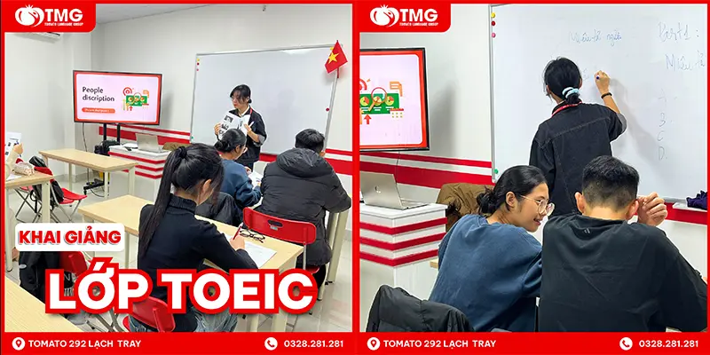 KHAI GIẢNG LỚP TOEIC TẠI HẢI PHÒNG