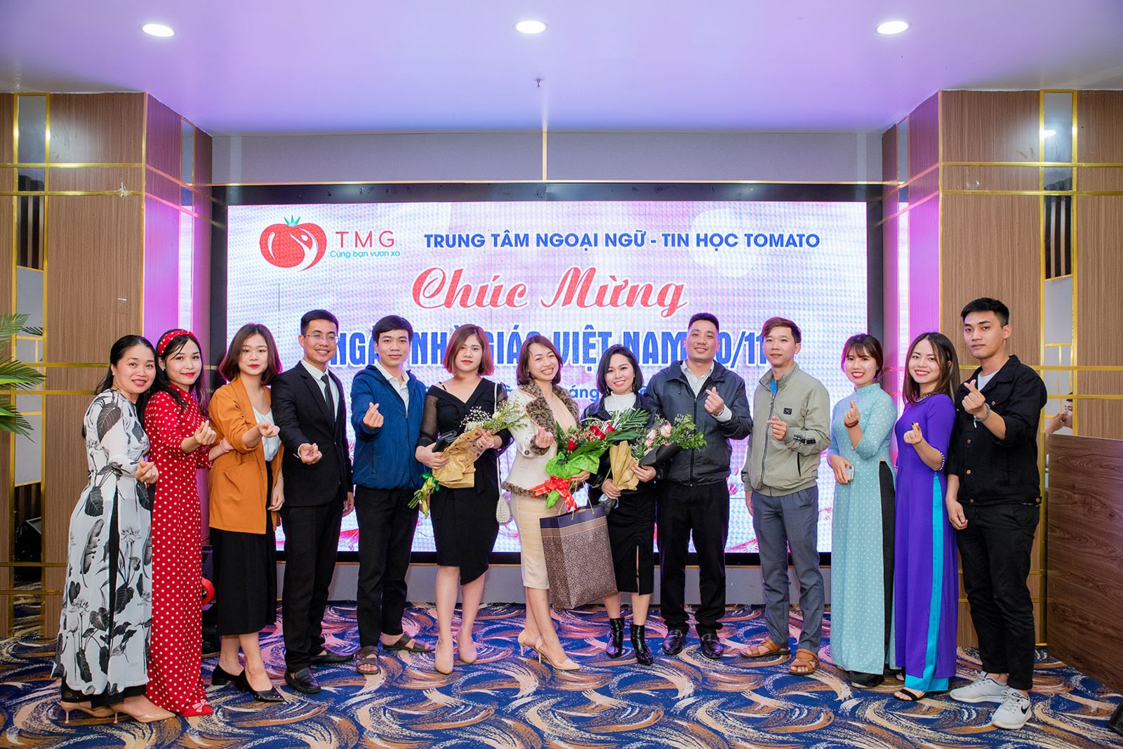 Ngoại ngữ TOMATO Hải Phòng chúc mừng ngày Nhà Giáo Việt Nam 20/11/2019