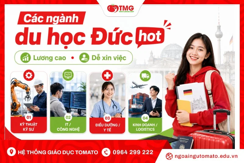 Các ngành du học Đức hot, lương cao và dễ xin việc