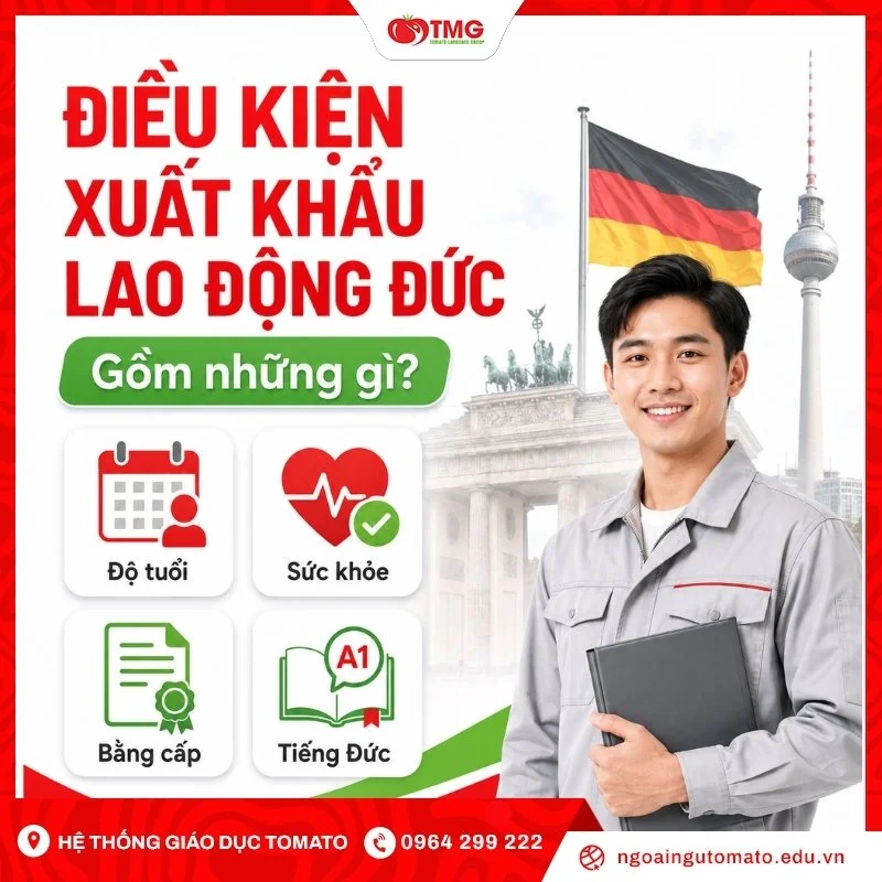 Điều kiện xuất khẩu lao động Đức gồm những gì?