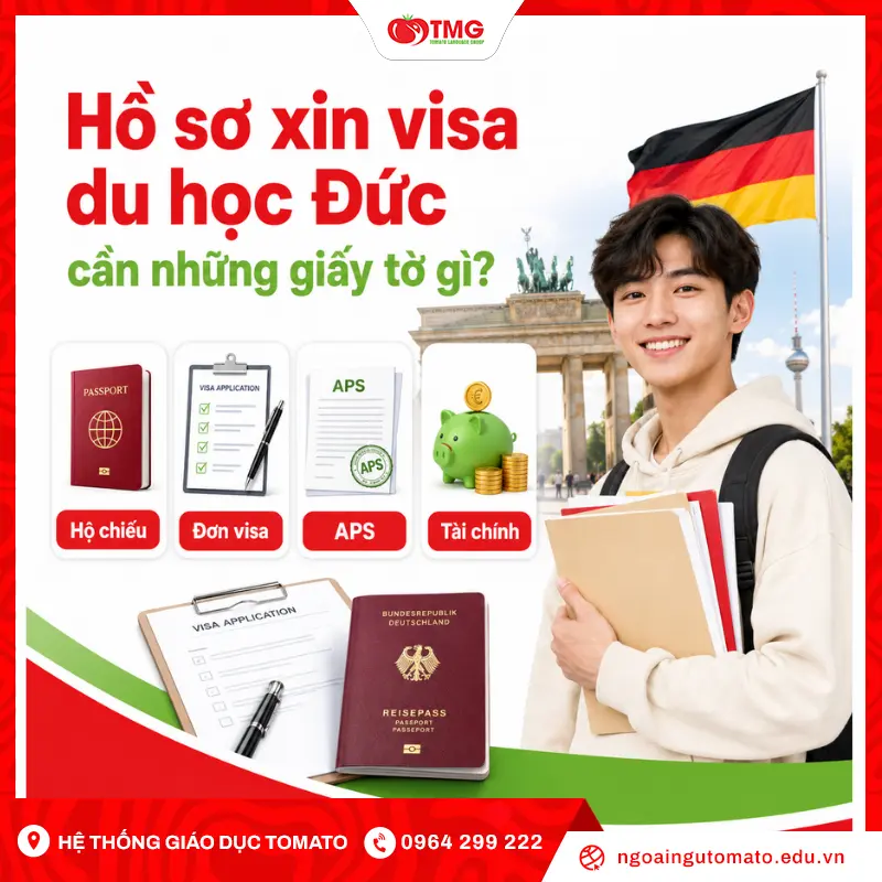 Hồ sơ xin visa du học Đức cần những giấy tờ gì?