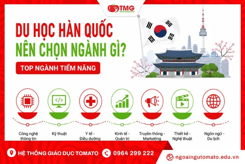 Du Học Hàn Quốc Nên Chọn Ngành Gì? Top Ngành Tiềm Năng