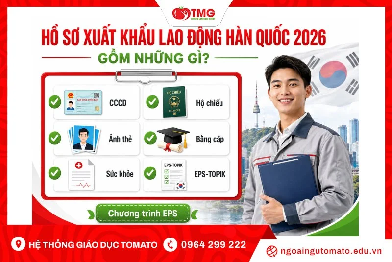 Hồ Sơ Xuất Khẩu Lao Động Hàn Quốc 2026 Gồm Những Gì?