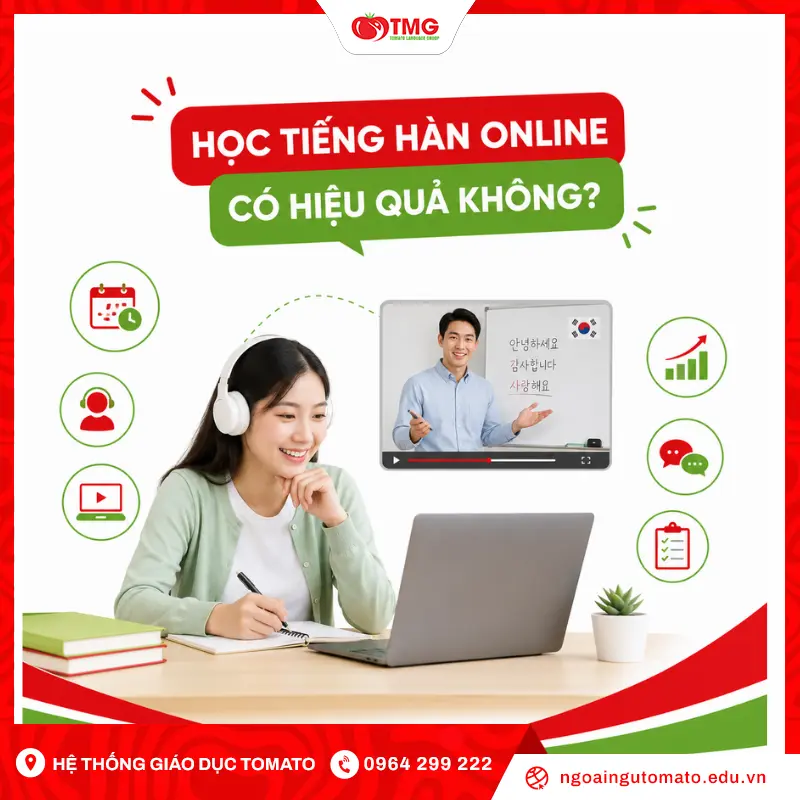 Học tiếng Hàn online có hiệu quả không?