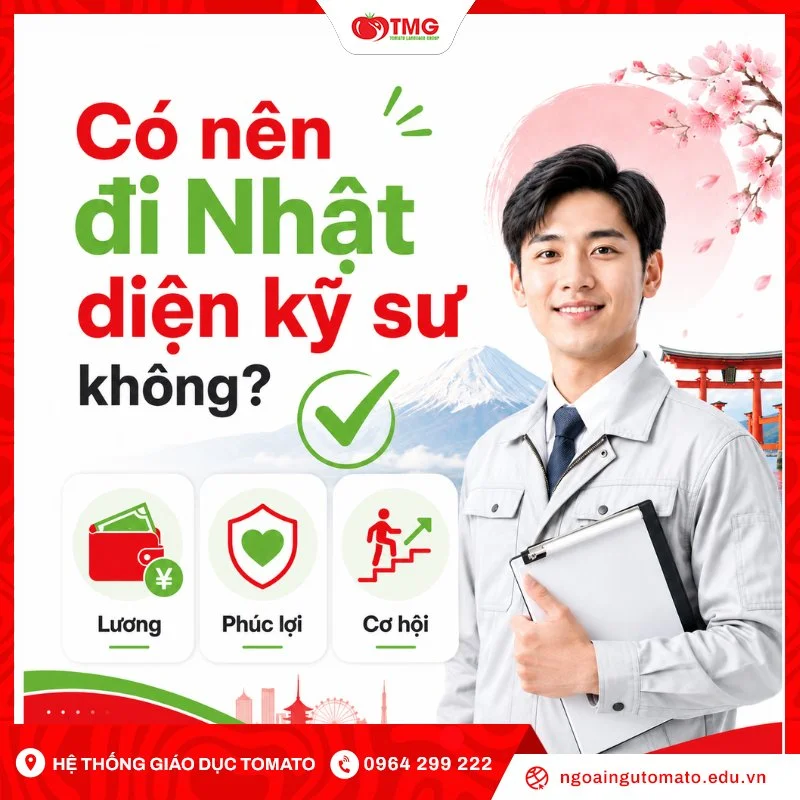 Có nên đi Nhật diện kỹ sư không?