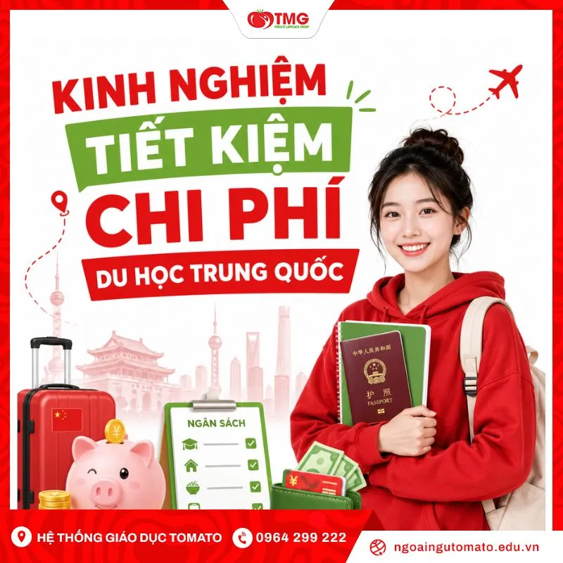 Kinh nghiệm tiết kiệm chi phí du học Trung Quốc