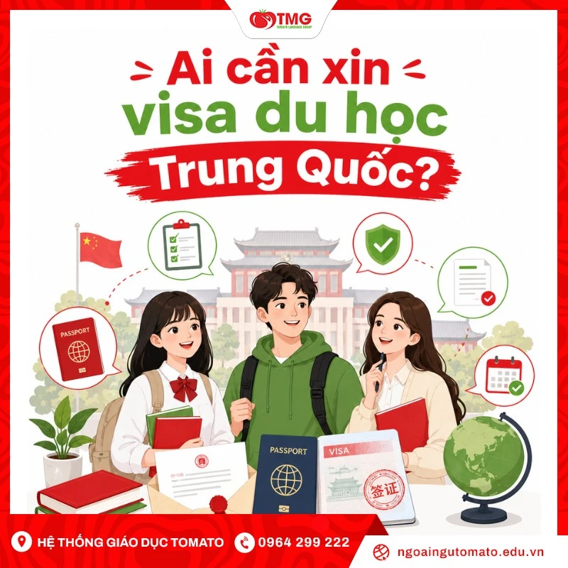 Ai cần xin visa du học Trung Quốc?