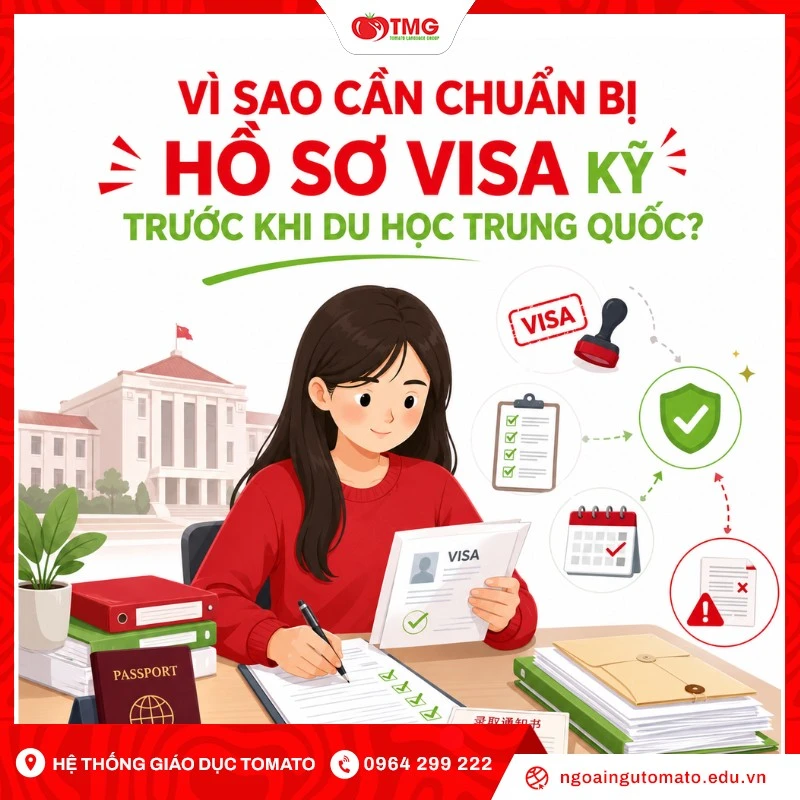 Vì sao cần chuẩn bị hồ sơ visa kỹ trước khi du học Trung Quốc?