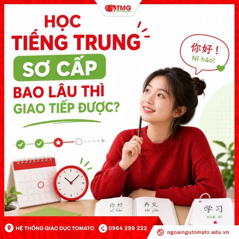 Học tiếng Trung sơ cấp bao lâu thì giao tiếp được?