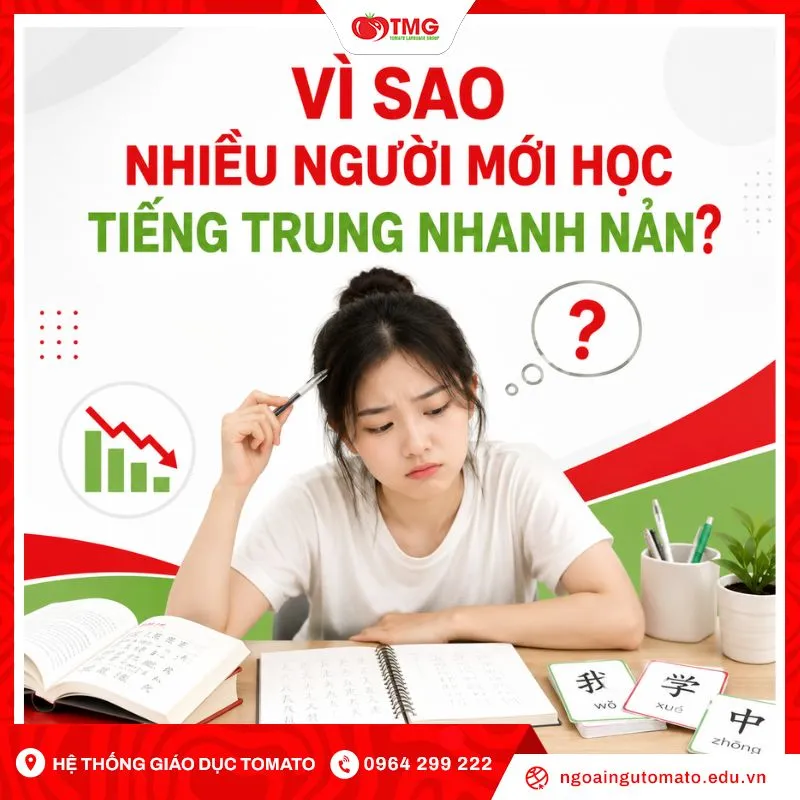 Vì sao nhiều người mới học tiếng Trung nhanh nản?