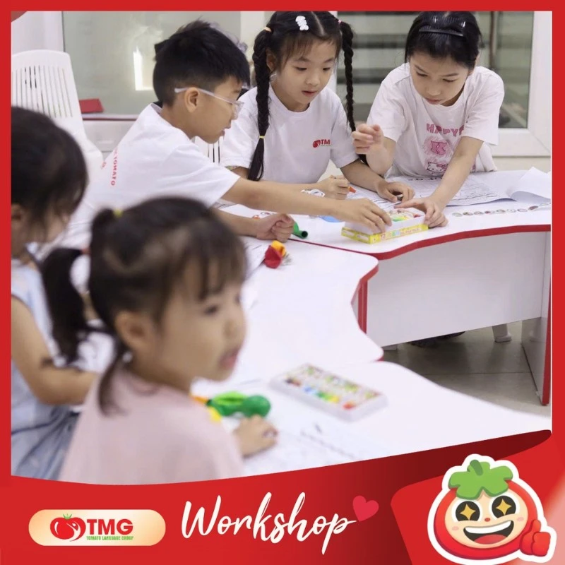 Lịch workshop trải nghiệm ngoại ngữ sáng tạo