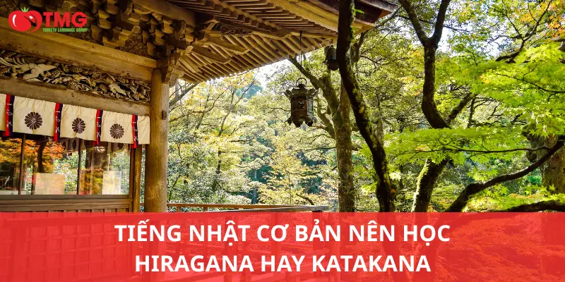 Tiếng Nhật cơ bản nên học Hiragana hay Katakana